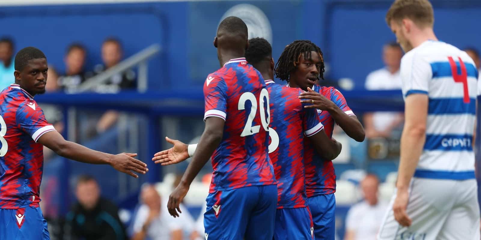 Eze scores as QPR are well beaten by Palace in friendly